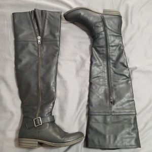 Over the knee boots size 8